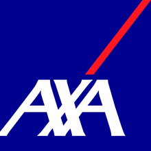 AXA logo, private health insurance provider in Germany